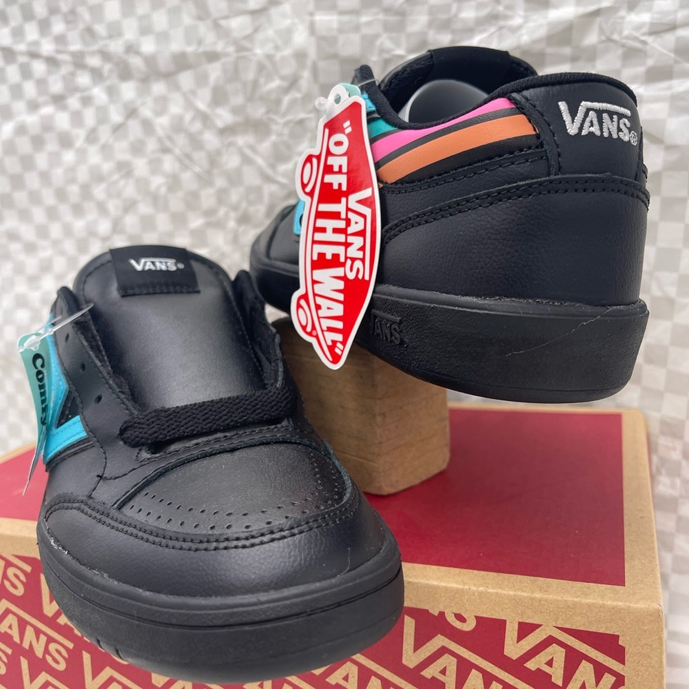 Vans Men’s Lowland Cc (Fader) Black/Multi Sneakers 
VN0A4TZY9OL - Picture 9 of 16